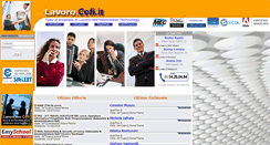 Desktop Screenshot of lavoro.cefi.it